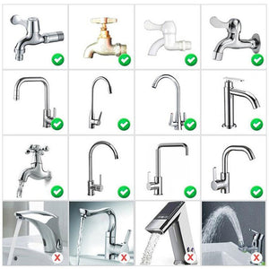 360 Rotation Kitchen Sink Faucet Extenders